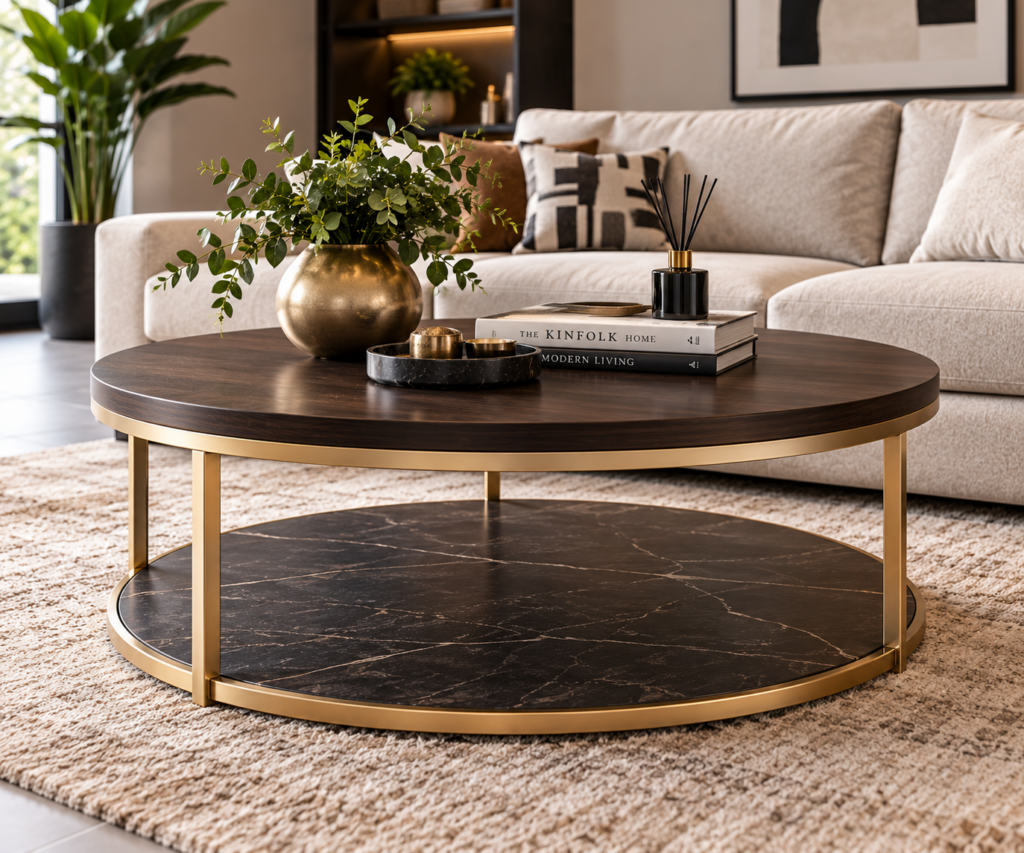 NTO Luxe Round Coffee Table 1000015459