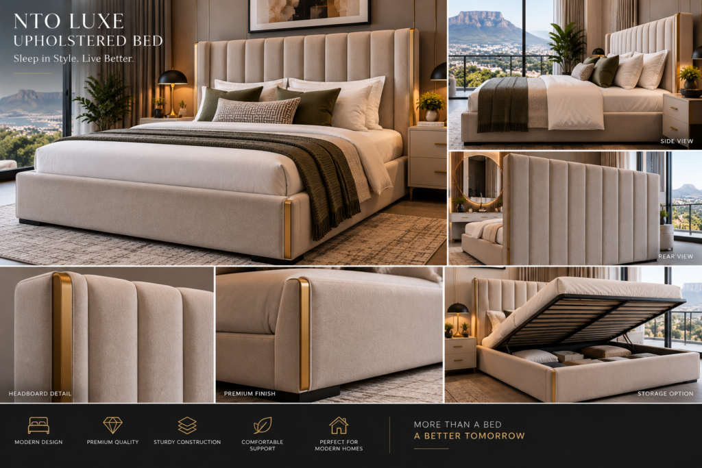 NTO Luxe Upholstered Bed 1000015462