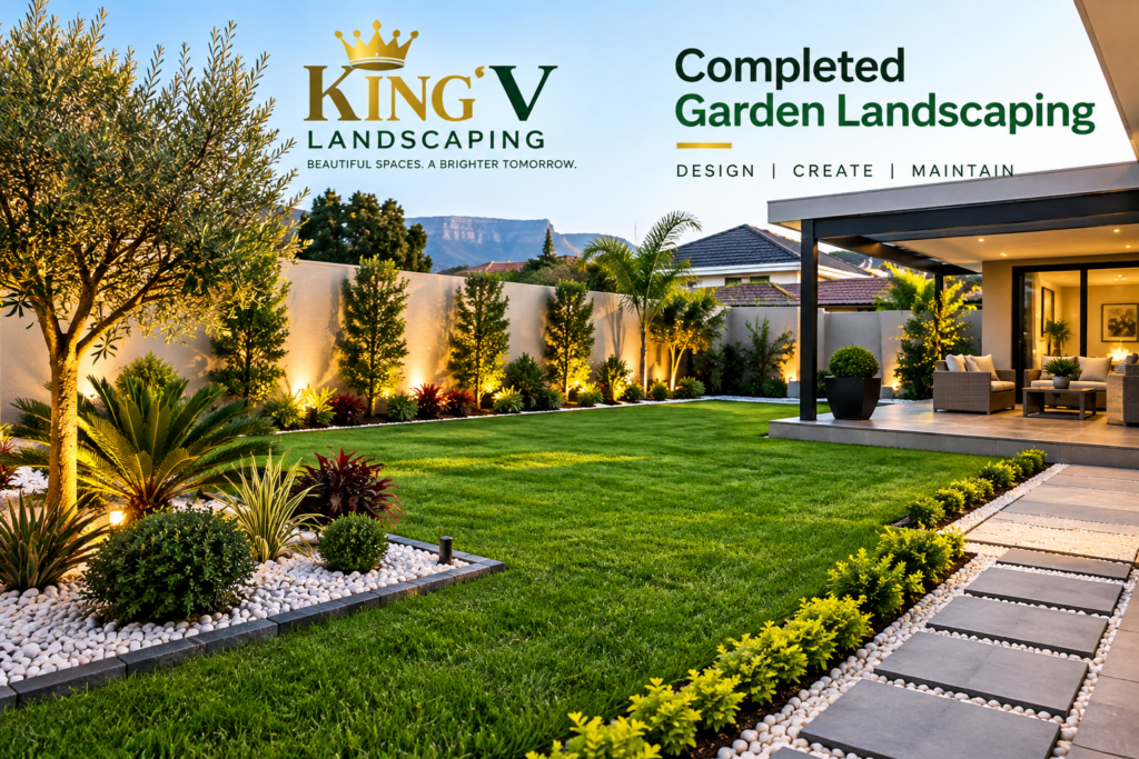 King Vision Land Scaping project