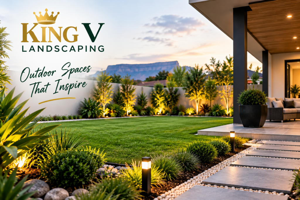 King Vision Land Scaping project
