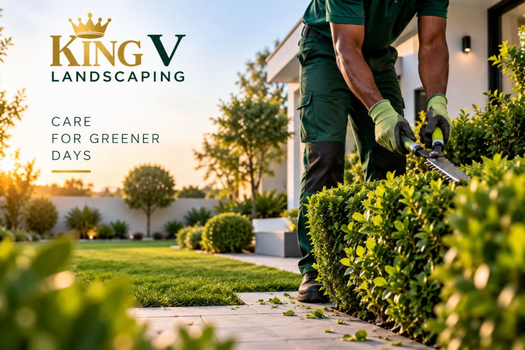 King Vision Land Scaping project