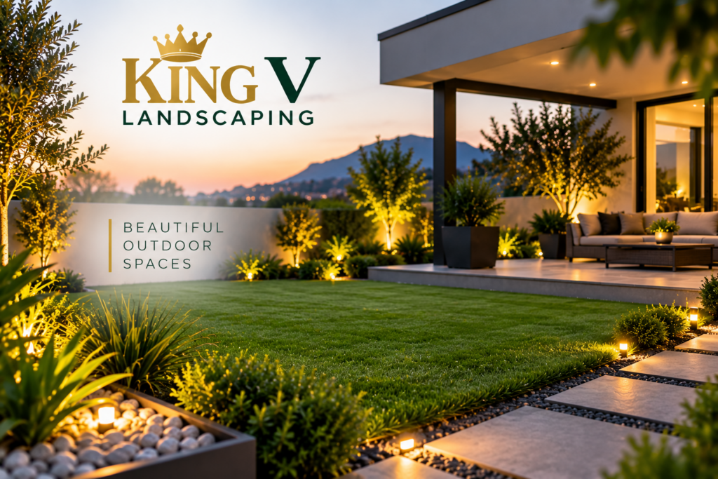 King Vision Land Scaping project