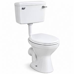 elf toilet set – white ceramic